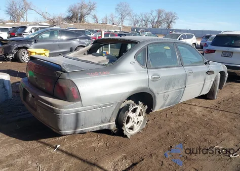 2005 Chevrolet Impala Ls from USA, damaged, VIN 2G1WH52KX59334945